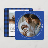 Annuelles Cartes de fêtes pour bébé (Devant / Derrière)