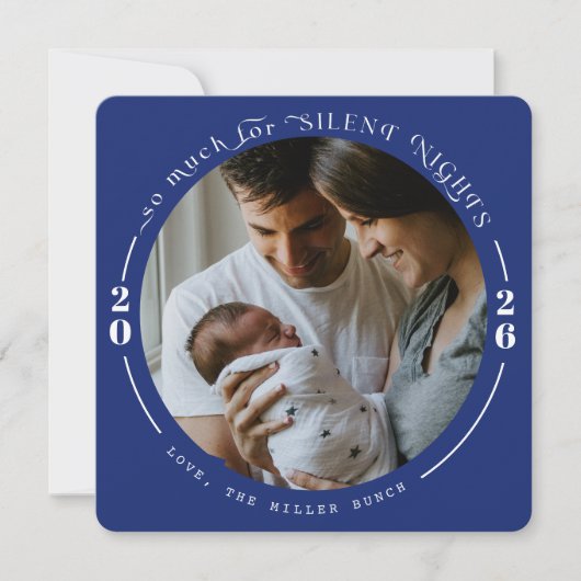Annuelles Cartes de fêtes pour bébé (Devant)