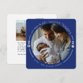 Annuelles Cartes de fêtes pour bébé (Devant / Derrière)