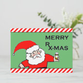 Annuelles Cartes de Noël pour les fêtes de santé (Debout devant)