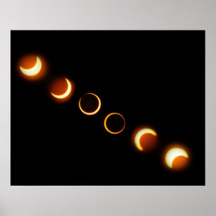 Annular Solar Eclipse, 20 mei 2012 Poster