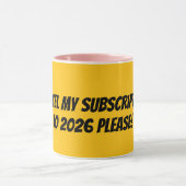 Annuler ma tasse d'abonnement (Centre)