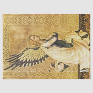 ANNUNCATIE ANGEL, Sint Gabriël door Simone Martini Tissuepapier