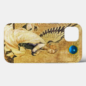 ANNUNCIATIE ANGEL IN GOUD EN BLAUW,Parchement Case-Mate iPhone Case (Achterkant (horizontaal))
