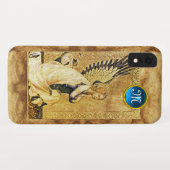 ANNUNCIATIE ANGEL MONOGRAM, PLAATS Case-Mate iPhone CASE (Achterkant (horizontaal))