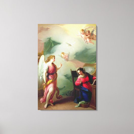 Annunciatie Canvas Afdruk (Voorkant)