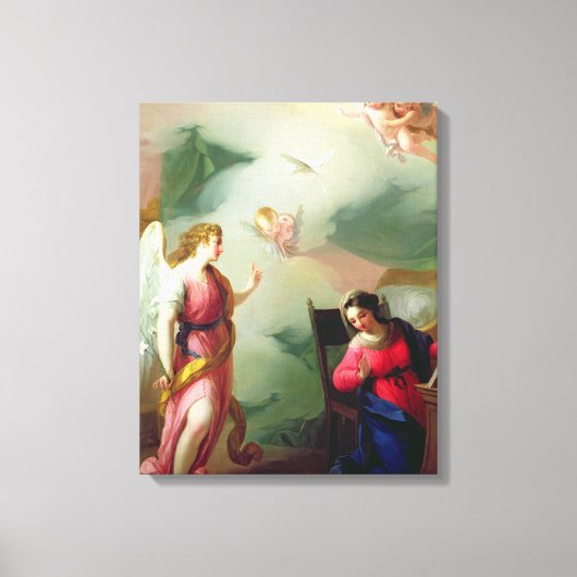Annunciatie Canvas Afdruk (Voorkant)