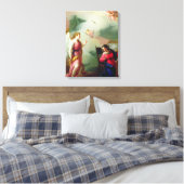 Annunciatie Canvas Afdruk (Insitu (Slaapkamer))