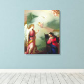 Annunciatie Canvas Afdruk (Insitu (Houten vloer))