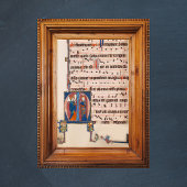 Annunciatie Middeleeuws Verlicht manuscript Poster