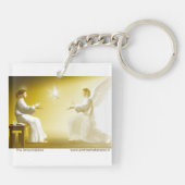 Annunciatie Sleutelhanger (Achterkant)