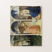 Annunciatie van Fra Angelico Legpuzzel (Verticaal)
