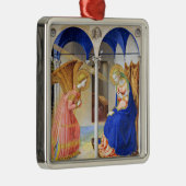 ANNUNCIATIE VAN Fra Beato Angelico Kerstmis Metalen Ornament (Rechts)