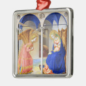 ANNUNCIATIE VAN Fra Beato Angelico Kerstmis Metalen Ornament (Links)