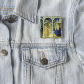 Annunciatie Vierkante Button 5,1 Cm (In situ)