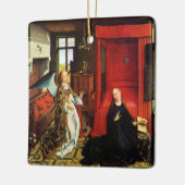 ANNUNCIATION ANGEL Archangel Gabriel en Virgin Keramisch Ornament (Links)