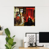 ANNUNCIATION ANGEL Archangel Gabriel en Virgin Poster (Thuiskantoor)