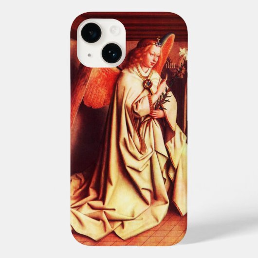 ANNUNCIATION ANGEL Archangel Gabriel, Jan Van Eyck Case-Mate iPhone Case (Achterkant)
