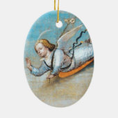ANNUNCIATION ANGEL KERAMISCH ORNAMENT (Achterkant)