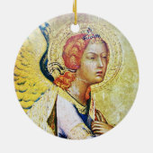ANNUNCIATION ANGEL Magic of Kerstmis Keramisch Ornament (Achterkant)
