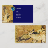 ANNUNCIATION ANGEL MONOGRAM, Blue Sapphire Visitekaartje (Voorkant / Achterkant)