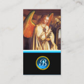 ANNUNCIATION ANGEL MONOGRAM, Blue Sapphire Visitekaartje (Achterkant)
