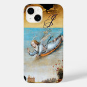ANNUNCIATION ANGEL MONOGRAM, bruin perkament Case-Mate iPhone Case (Achterkant)