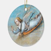ANNUNCIATION ANGEL MONOGRAM KERAMISCH ORNAMENT (Links)