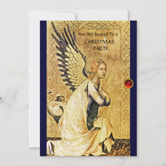 ANNUNCIATION ANGEL MONOGRAM, Red Ruby Kaart (Voorkant)