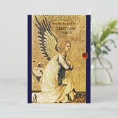 ANNUNCIATION ANGEL MONOGRAM, Red Ruby Kaart (Staand voorkant)