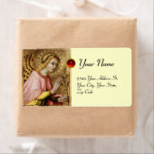 ANNUNCIATION ANGEL, Red Ruby Etiket (Insitu)