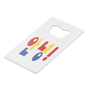 Annyeong! Koreaans Hoi / Hallo 안녕 Hangul Taal Kredietkaart Flessenopener
