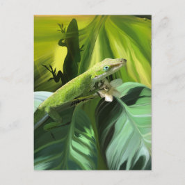 Anole Lizard Briefkaart