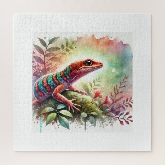 Anolis de rueda 100724AREF114 - Watercolor Legpuzzel (Verticaal)