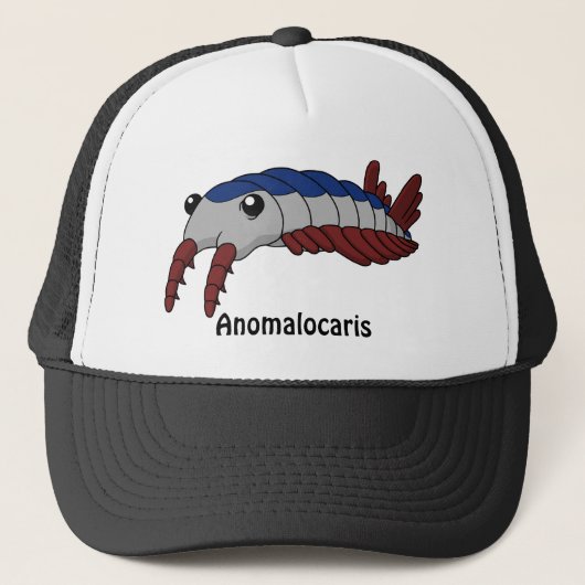 Anomalocaris Gedrukt Trucker Pet (Voorkant)
