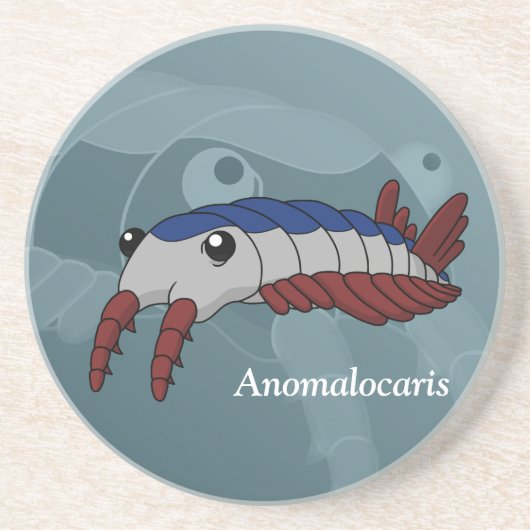 Anomalocaris - prehistorisch dier zandsteen onderzetter (Voorkant)