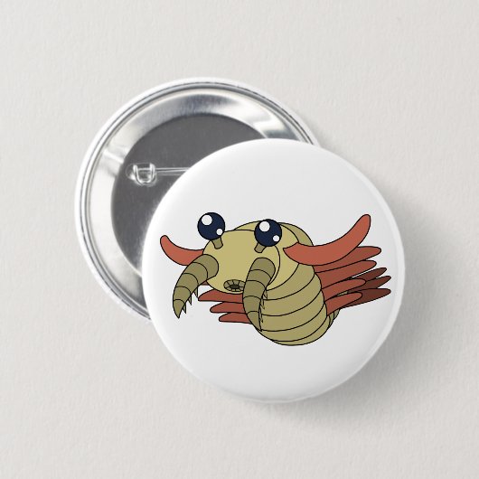 Anomalocaris! Ronde Button 5,7 Cm (Voorkant /achterkant)