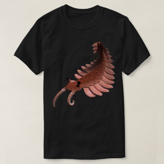 Anomalocaris schepsel van de Cambriaanse periode T-shirt (Design voorkant)