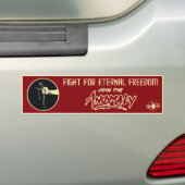 "Anomaly" van de fontein Bumpersticker (Op auto)