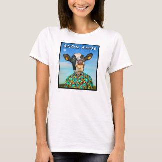 AnOn AmOs - Ontwerpkoe - Volledige kleur T-shirt