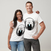 Anon logo met schedelkop t-shirt (Unisex)