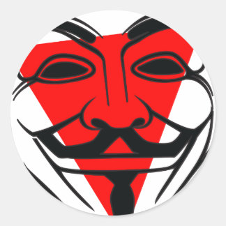 Anon Ronde Sticker