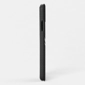 Anoniem Chroom op koolstofvezel Case-Mate iPhone Case (Achterkant/rechts)