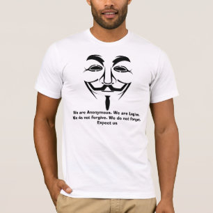 Anonieme antirepublikeinse T-Shirt
