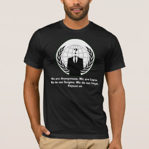 Anonieme antirepublikeinse T-Shirt