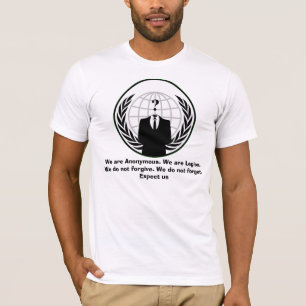 Anonieme antirepublikeinse T-Shirt