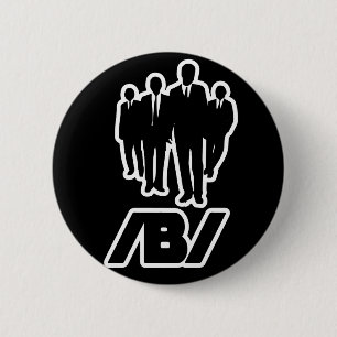 Anonieme /b/tard-internet ronde button 5,7 cm