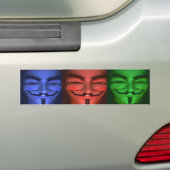 Anonieme Bumpersticker (Op auto)