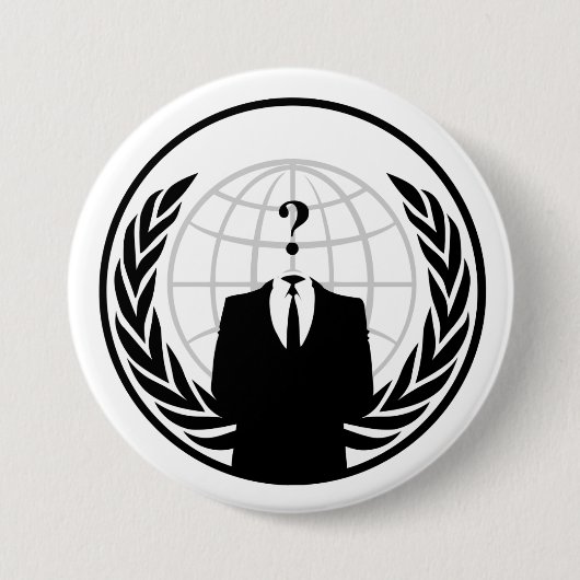 Anonieme internationale Button (Voorkant)