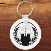 Anonieme internationale Logo Sleutelhanger (Voorkant)
